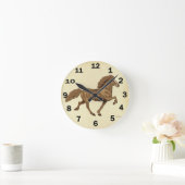 Island der 1930er Jahre Runde Wanduhr (Zuhause)