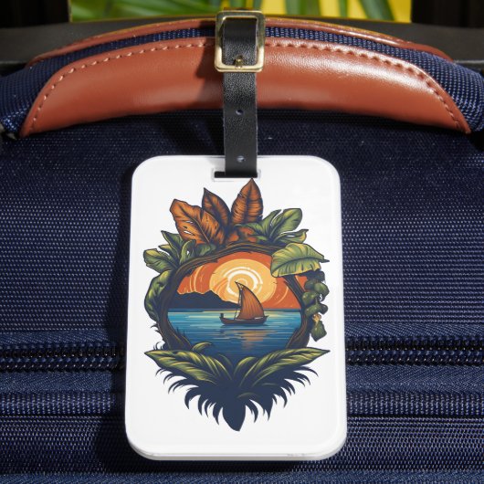 Island Dreams - The Caribbean Friends Collection Gepäckanhänger (Vorderseite Insitu 2)