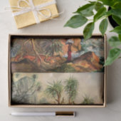 Island Ernst Haeckel Dekoupage Tissue Paper Seidenpapier (Geschenk)