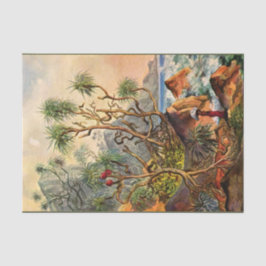 Island Ernst Haeckel Dekoupage Tissue Paper Seidenpapier