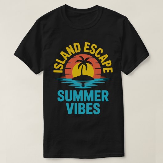 Island Escape T-Shirt (Design vorne)