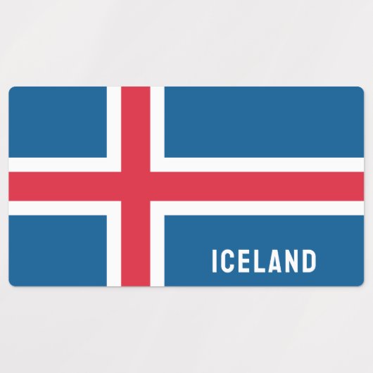 Island Etiketten (Design 1)