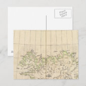 Island, Europa Postkarte (Vorne/Hinten)