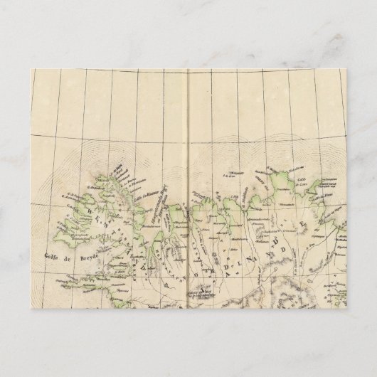 Island, Europa Postkarte (Vorderseite)