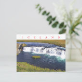 Island Faxi Postkarte (Stehend Vorderseite)