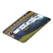 Island Faxi Waterfall View Kühlschrankmagnet Magnet (Linke Seite)