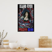 ISLAND FEVER PUERTO RICO POSTER (Küche)