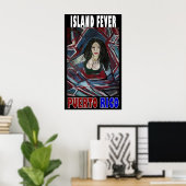 ISLAND FEVER PUERTO RICO POSTER (Heimbüro)