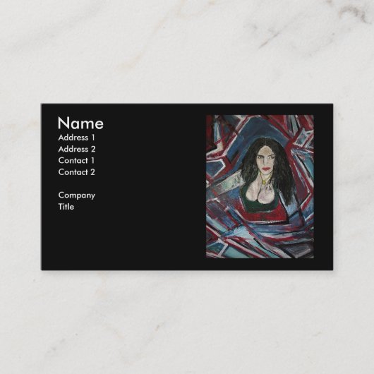 ISLAND FEVER PUERTO RICO VISITENKARTE (Vorderseite)