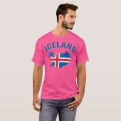 Island-Flag T-Shirt (Vorne ganz)