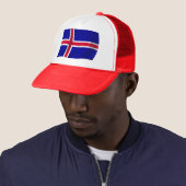Island-Flag Truckerkappe (Beispiel)