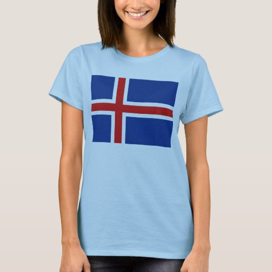 Island Flag x Map T - Shirts (Vorderseite)
