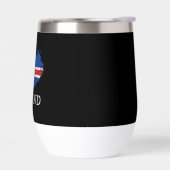 Island-Flagge (Links)