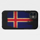 Island-Flagge Case-Mate iPhone Hülle (Rückseite (Horizontal))