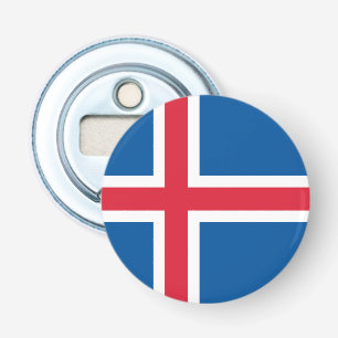 Island-Flagge Flaschenöffner