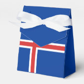 Island-Flagge Geschenkschachtel (Vorderseite)