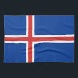 Island-Flagge Handtuch<br><div class="desc">Suchen Sie "wowsmiley" nach mehr Produkten wie dieses.</div>