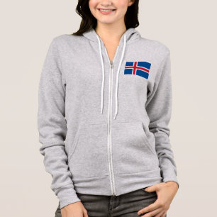 Island-Flagge Hoodie