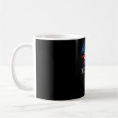Island-Flagge Kaffeetasse (Links)