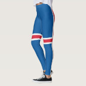 Island-Flagge Leggings (Links)