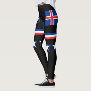 Island-Flagge Leggings