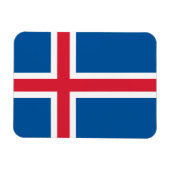 Island-Flagge Magnet (Horizontal)