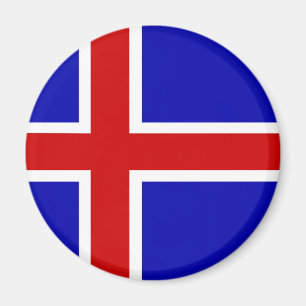 Island-Flagge Magnet