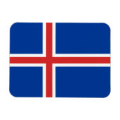 Island-Flagge Magnet (Horizontal)