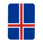 Island-Flagge Magnet (Vertikal)