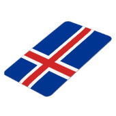 Island-Flagge Magnet (Linke Seite)