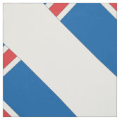 Island-Flagge Stoff (Muster)