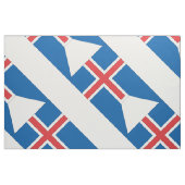 Island-Flagge Stoff (Fat Quarter (45,7 x 55,9 cm))