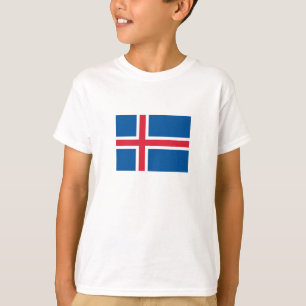 Island-Flagge T-Shirt