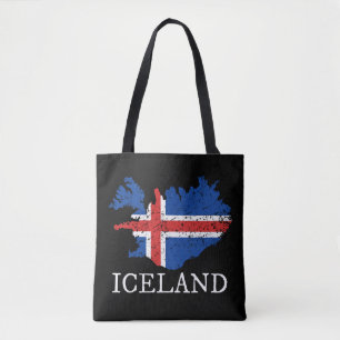 Island-Flagge Tasche