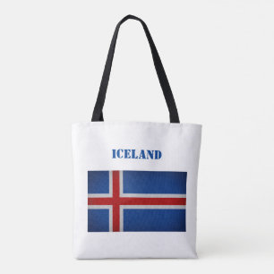 Island-Flagge Tasche