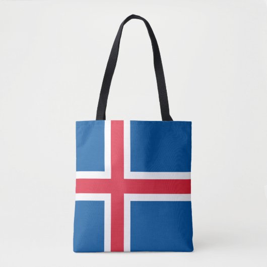 Island-Flagge Tasche (Vorderseite)