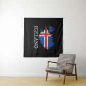 Island-Flagge Wandteppich (Beispiel (Horizontal))