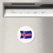 Island-Flaggenmagnet Magnet (In Situ (Geschirrspüler))