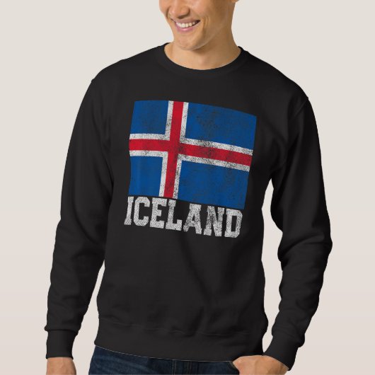 Island-Flaggenpride Roots Country Family Sweatshirt (Vorderseite)