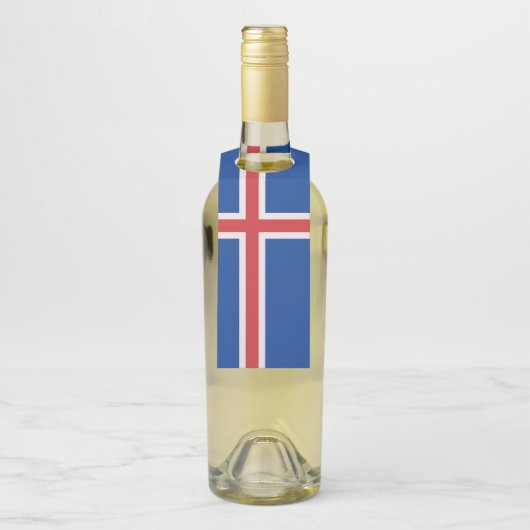 Island Flaschenanhänger (Auf Flasche)