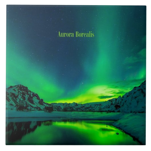 Island, Fliese (Vorderseite)