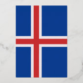 Island Folieneinladung (Vorderseite)