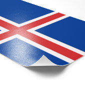 Island Fotodruck (Ecke)