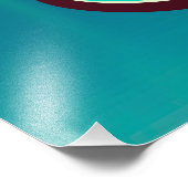 Island Fotodruck (Ecke)