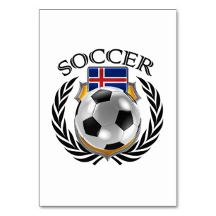 Island Fußball 2016 Fangerät Tischnummer