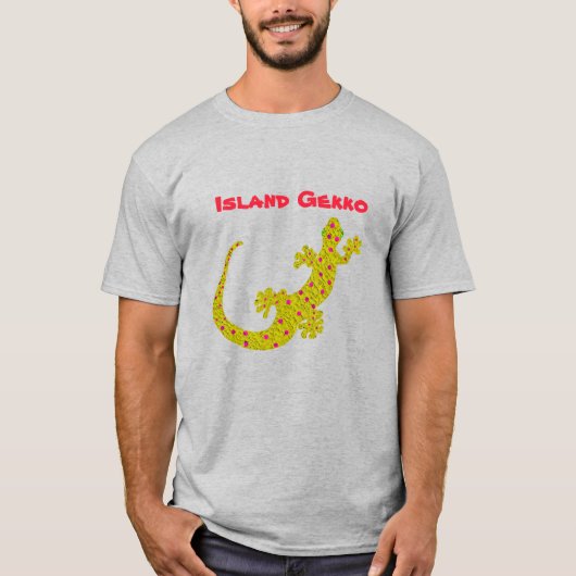 Island Gecko T - Shirt (Vorderseite)