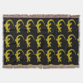 Island Gecko Throw Blanket Decke (Vorderseite)