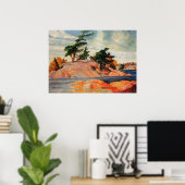 ISLAND GEORGIAN BAY POSTER (Heimbüro)