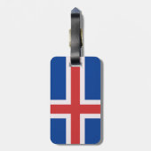 Island Gepäckanhänger (Rückseite vertikal)