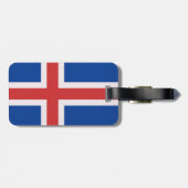 Island Gepäckanhänger (Rückseite horizontal)